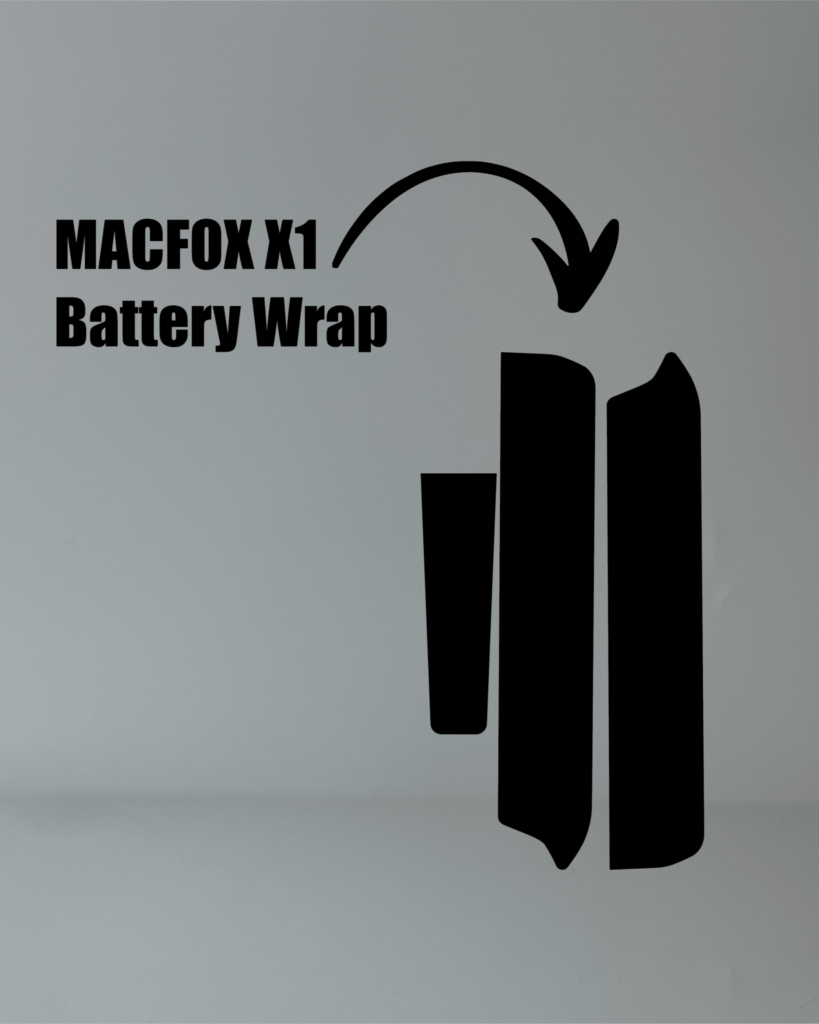 MacFox X1 Battery Wrap - MXwraps
