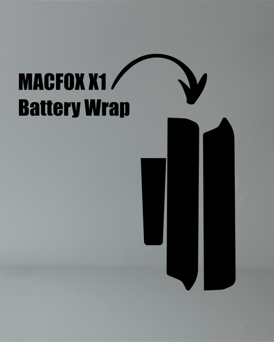 MacFox X1 Battery Wrap - MXwraps