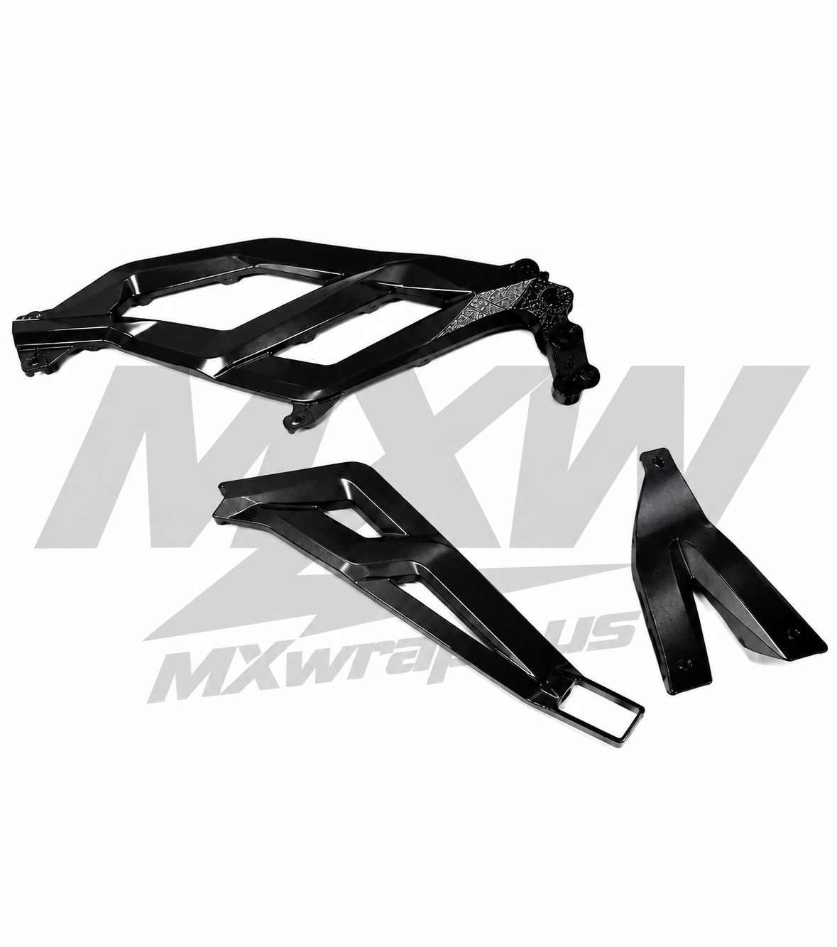 MXwraps 79Bike and Ventus black frame guard set