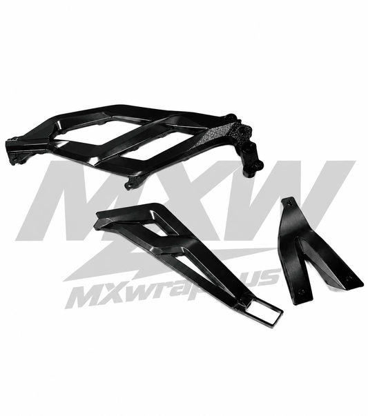 MXwraps 79Bike and Ventus black frame guard set