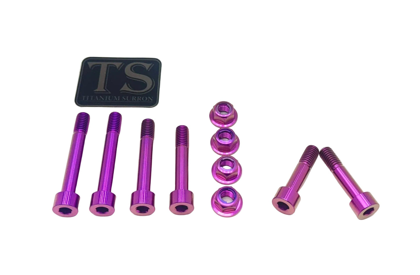 Titanium Rear Suspension/ Linkage Bolt Kit for Ventus One - MXwraps