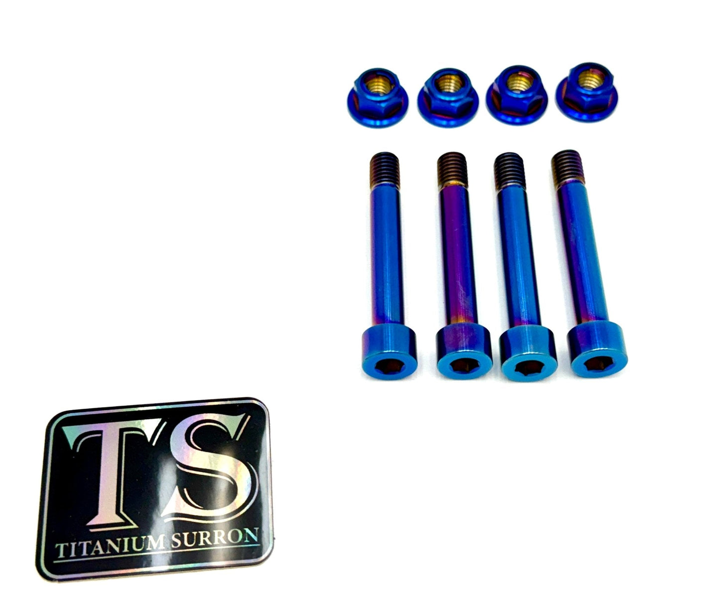Titanium Rear Suspension/ Linkage  Bolt Kit for E-Ride Pro