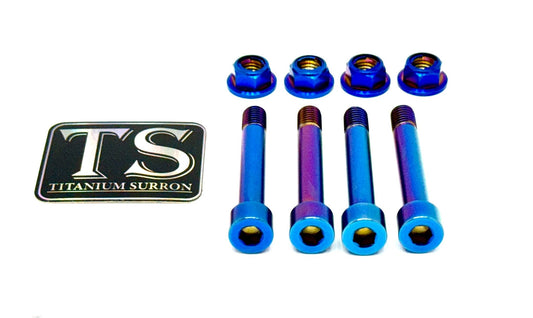 Titanium Rear Suspension/ Linkage  Bolt Kit for E-Ride Pro