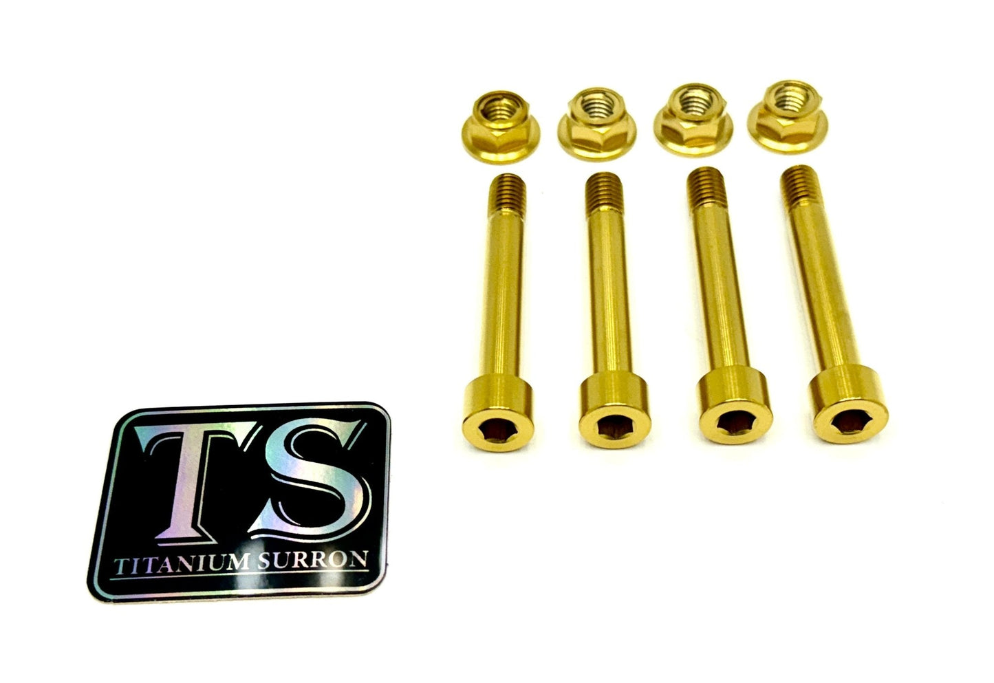 Titanium Rear Suspension/ Linkage  Bolt Kit for E-Ride Pro