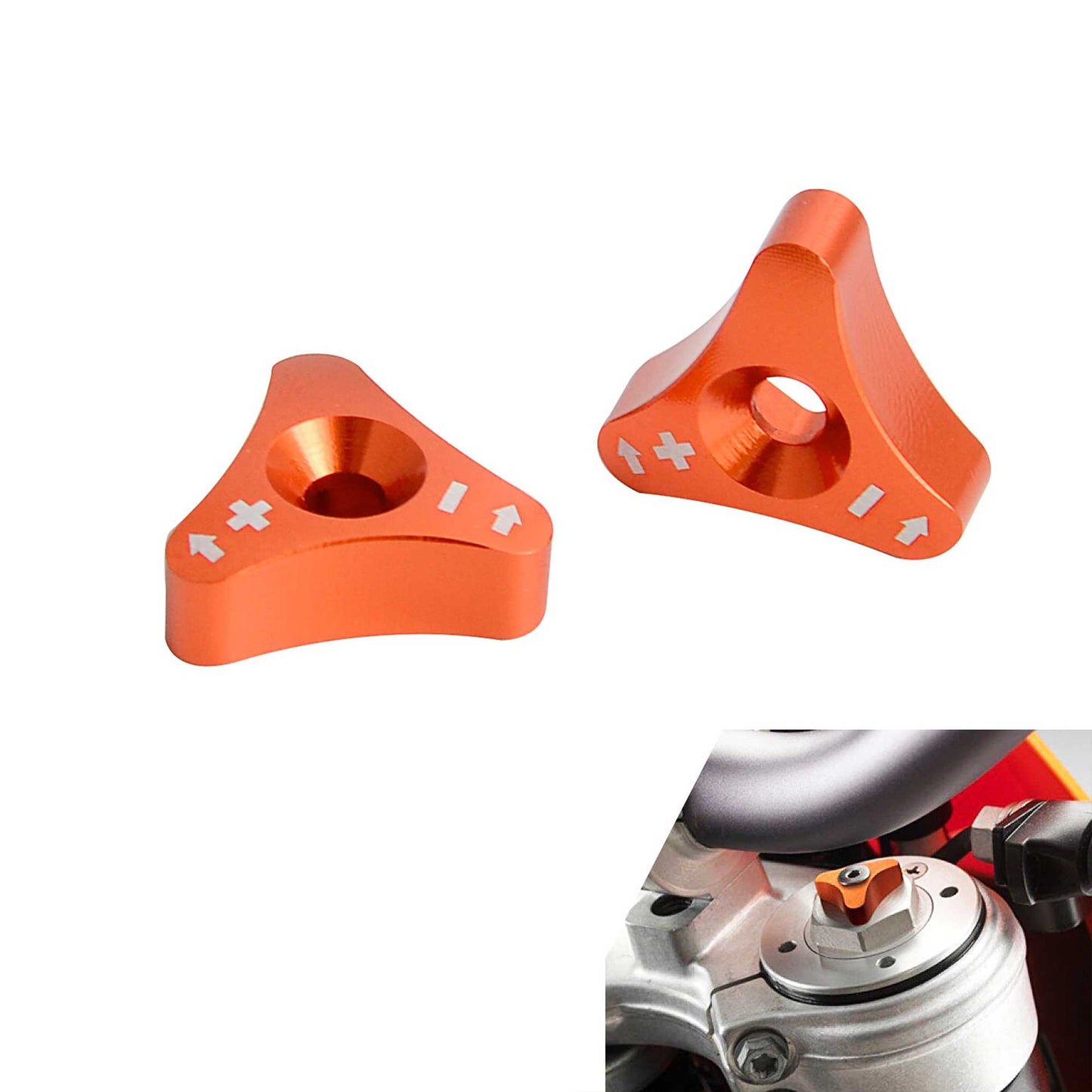 CNC Fork Adjustment Knobs for KTM & Husqvarna - MXwraps