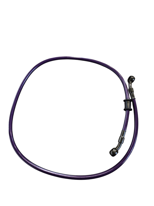 Emoto Braided Steel Brake Line for Rear Foot Brake - MXwraps