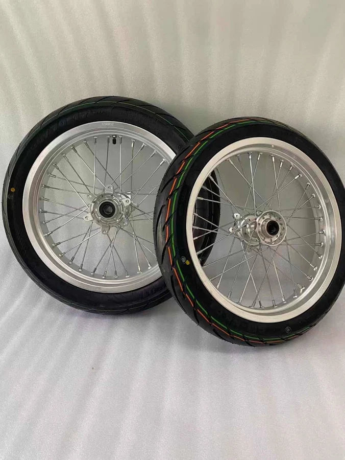 Ultra Bee Custom Supermoto Wheel set - MXwraps
