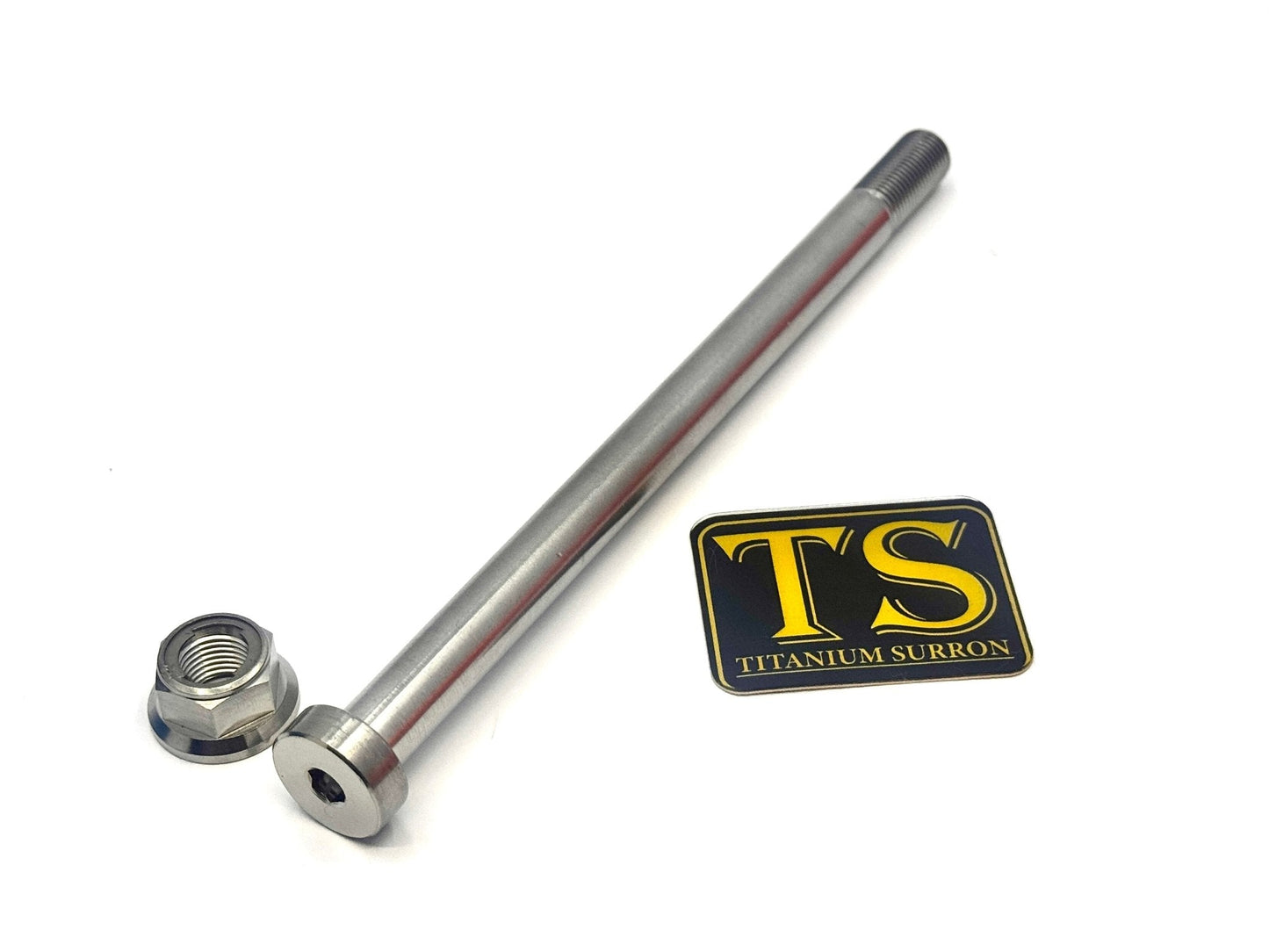 Surron LBX Titanium Rear Axle (Includes Nut) - MXwraps