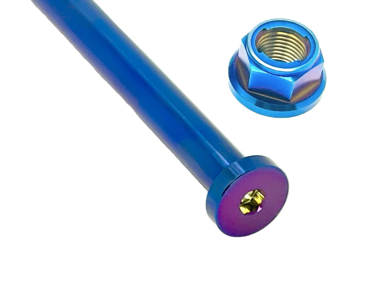Surron LBX Titanium Rear Axle (Includes Nut) - MXwraps