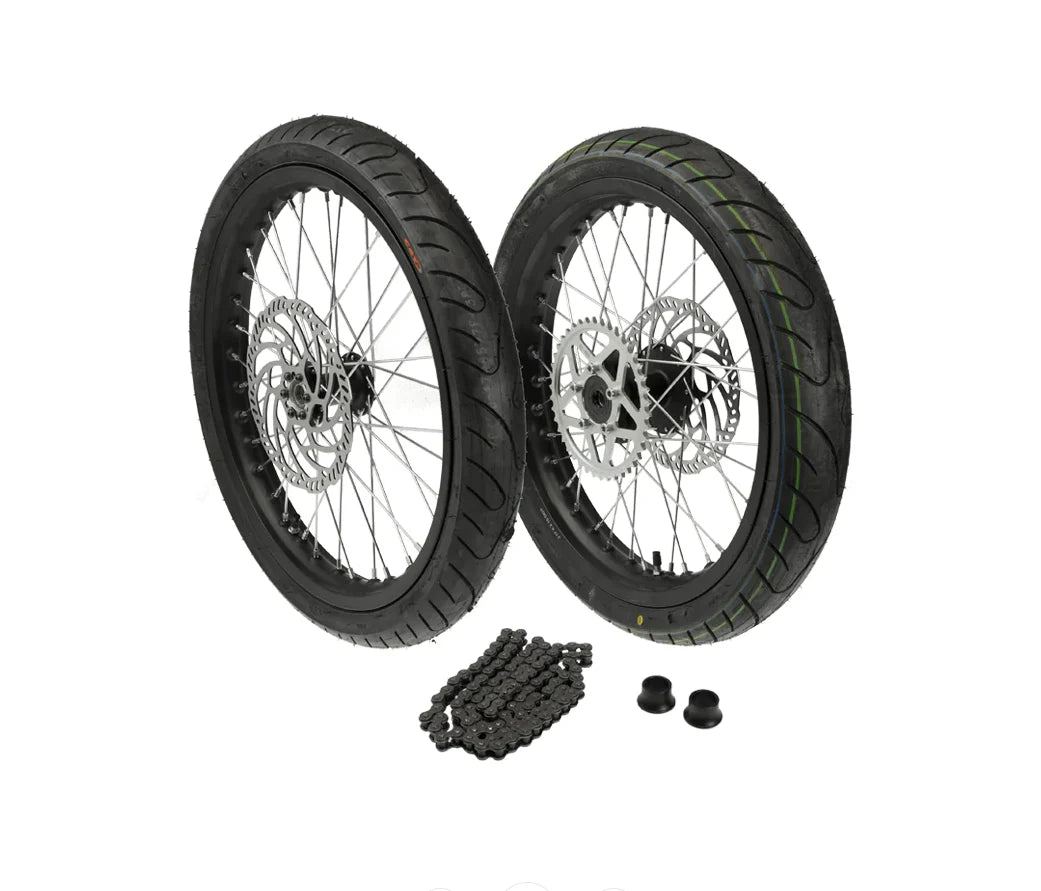 17in Super Moto Wheel set for Surron/ E - Ride Pro - MXwraps