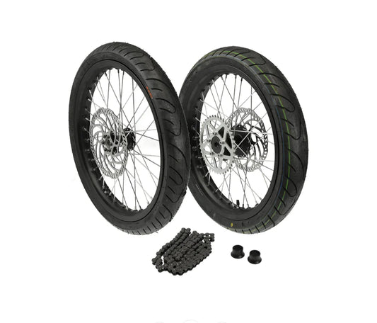 17in Super Moto Wheel set for Surron/ E - Ride Pro - MXwraps