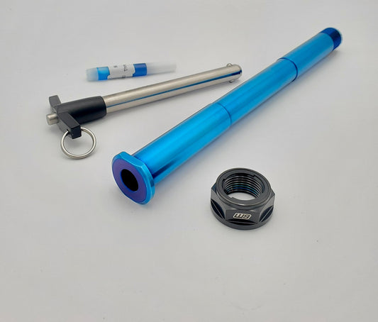 Warp 9 Surron Ultra Bee Titanium Rear Axle - MXwraps