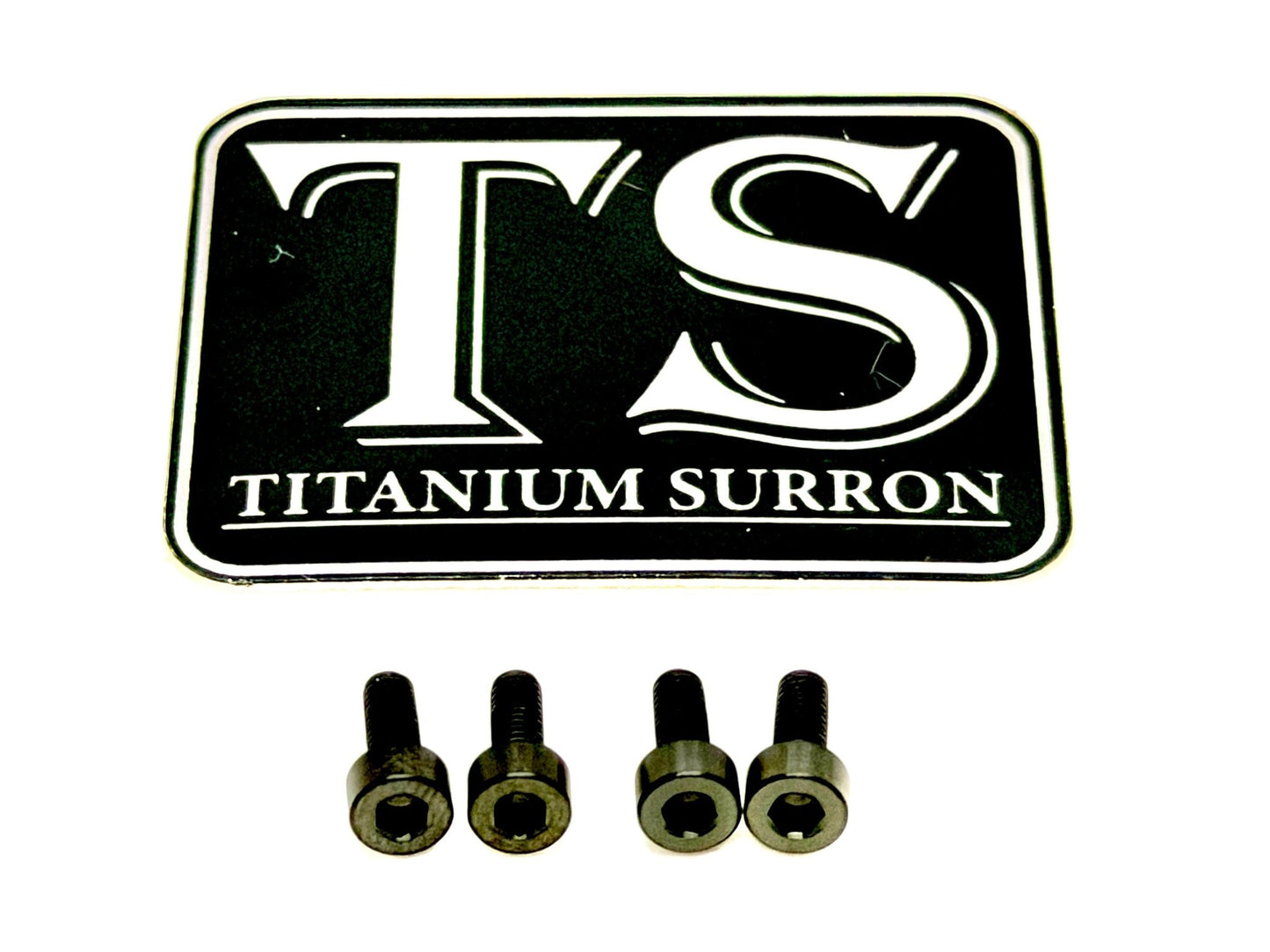 Titanium Baja Designs Headlight Cover Plate Bolts (4) - MXwraps