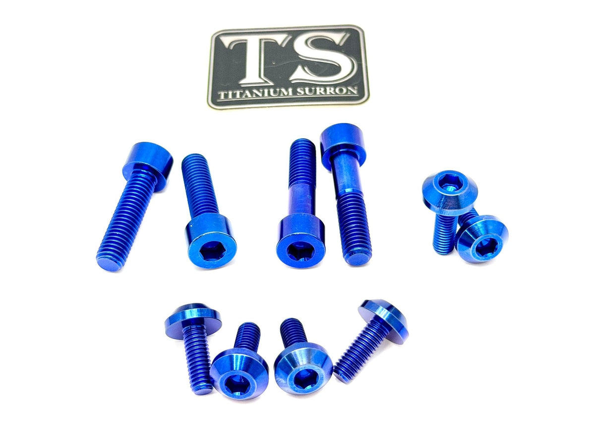 Titanium Bash Guard/ Skid Plate Bolts - E-moto - MXwraps