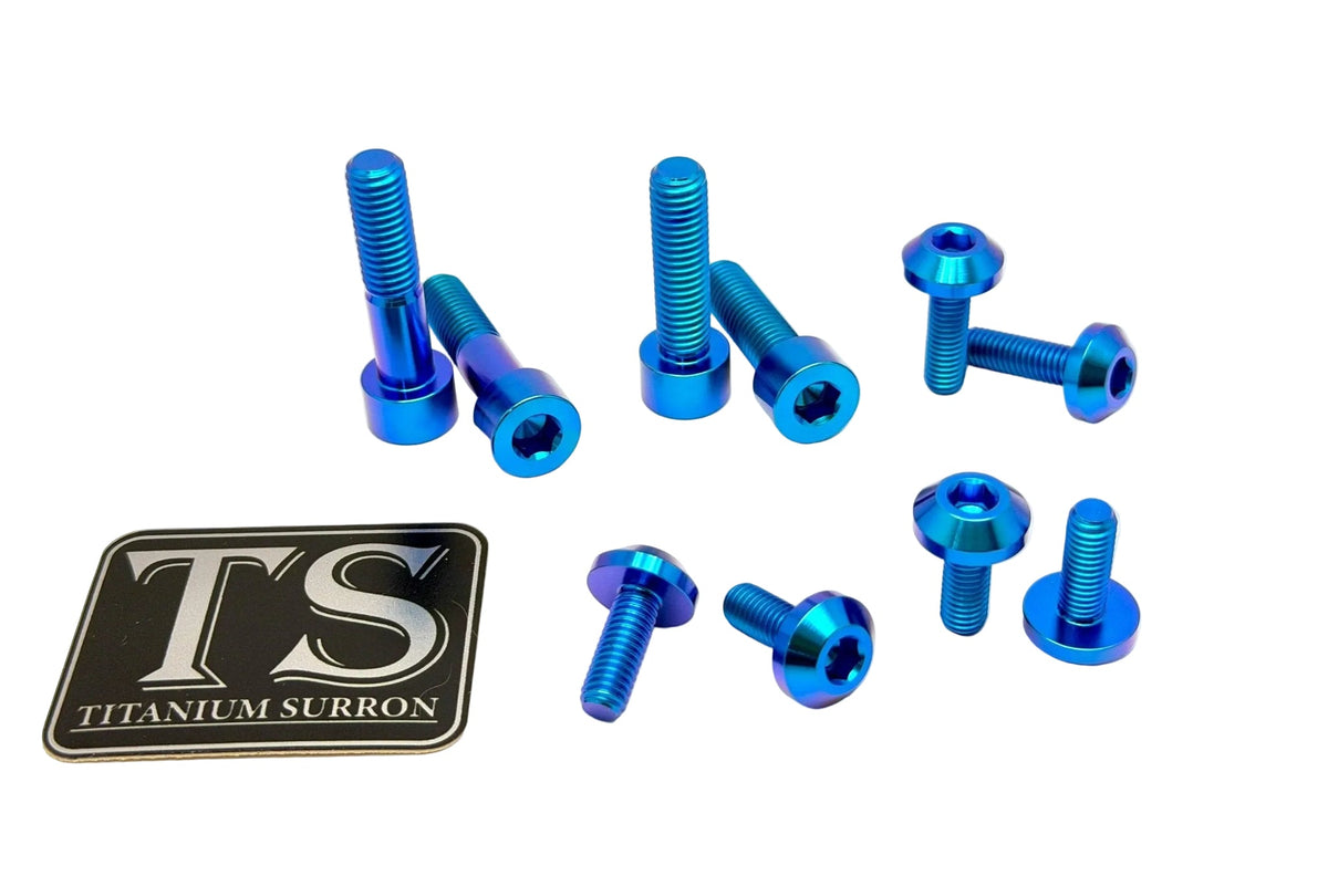 Titanium Bash Guard/ Skid Plate Bolts - E-moto - MXwraps