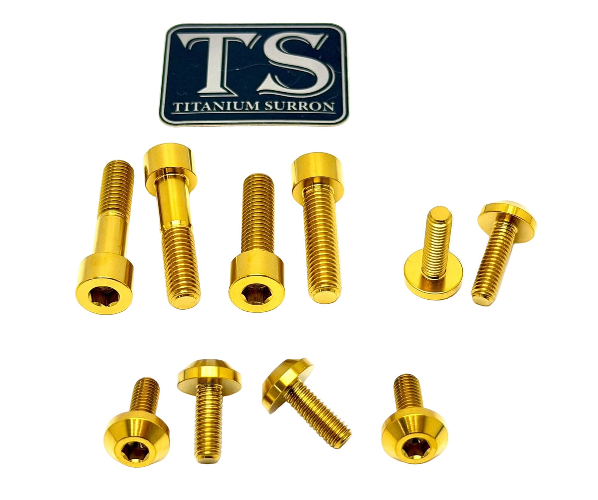 Titanium Bash Guard/ Skid Plate Bolts - E-moto - MXwraps