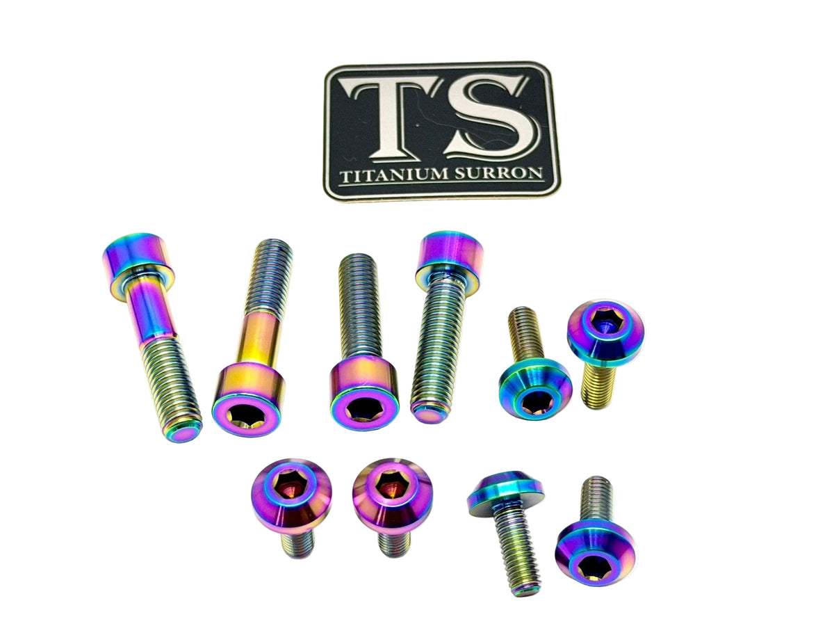 Titanium Bash Guard/ Skid Plate Bolts - E-moto - MXwraps