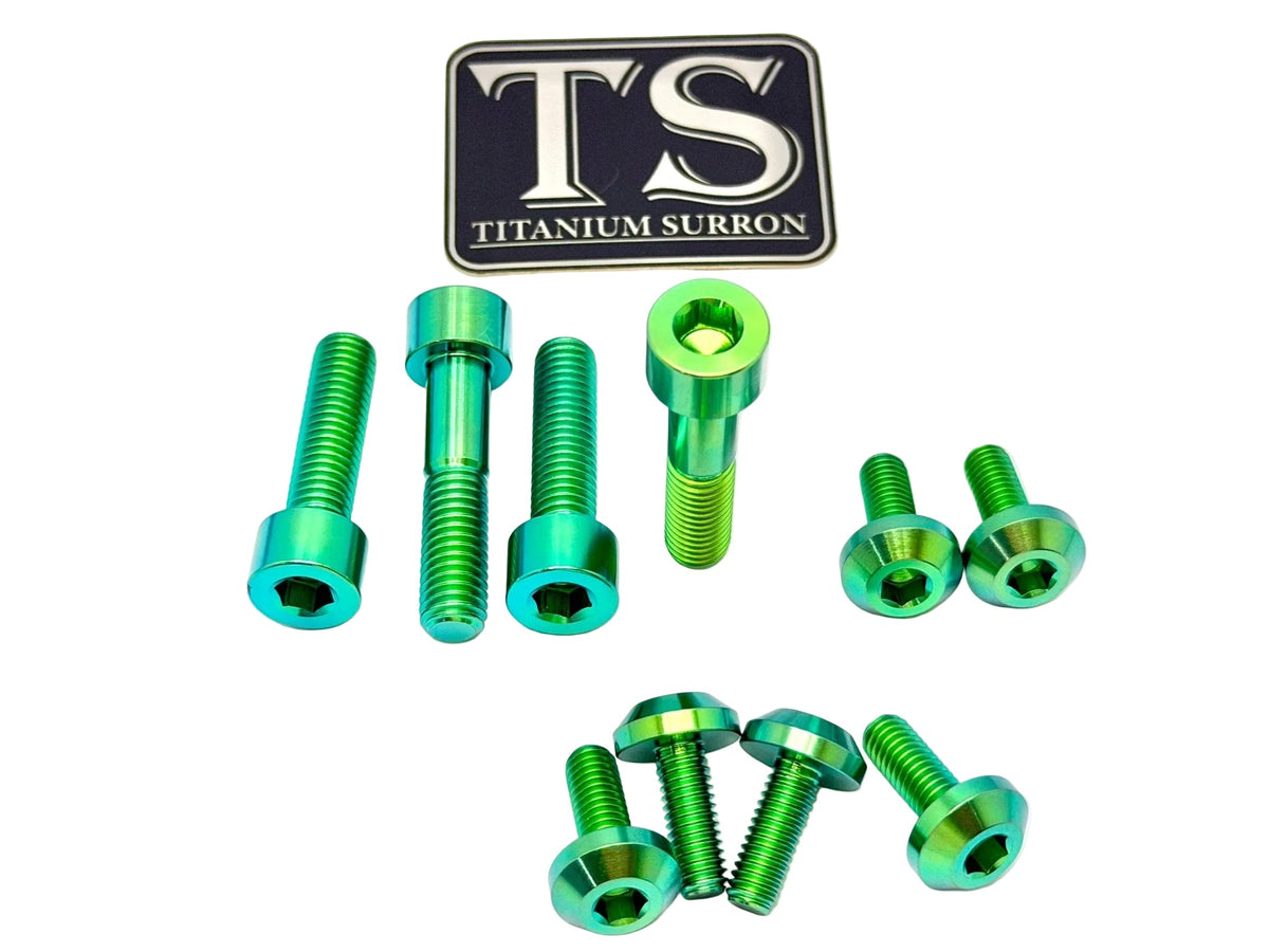 Titanium Bash Guard/ Skid Plate Bolts - E-moto - MXwraps