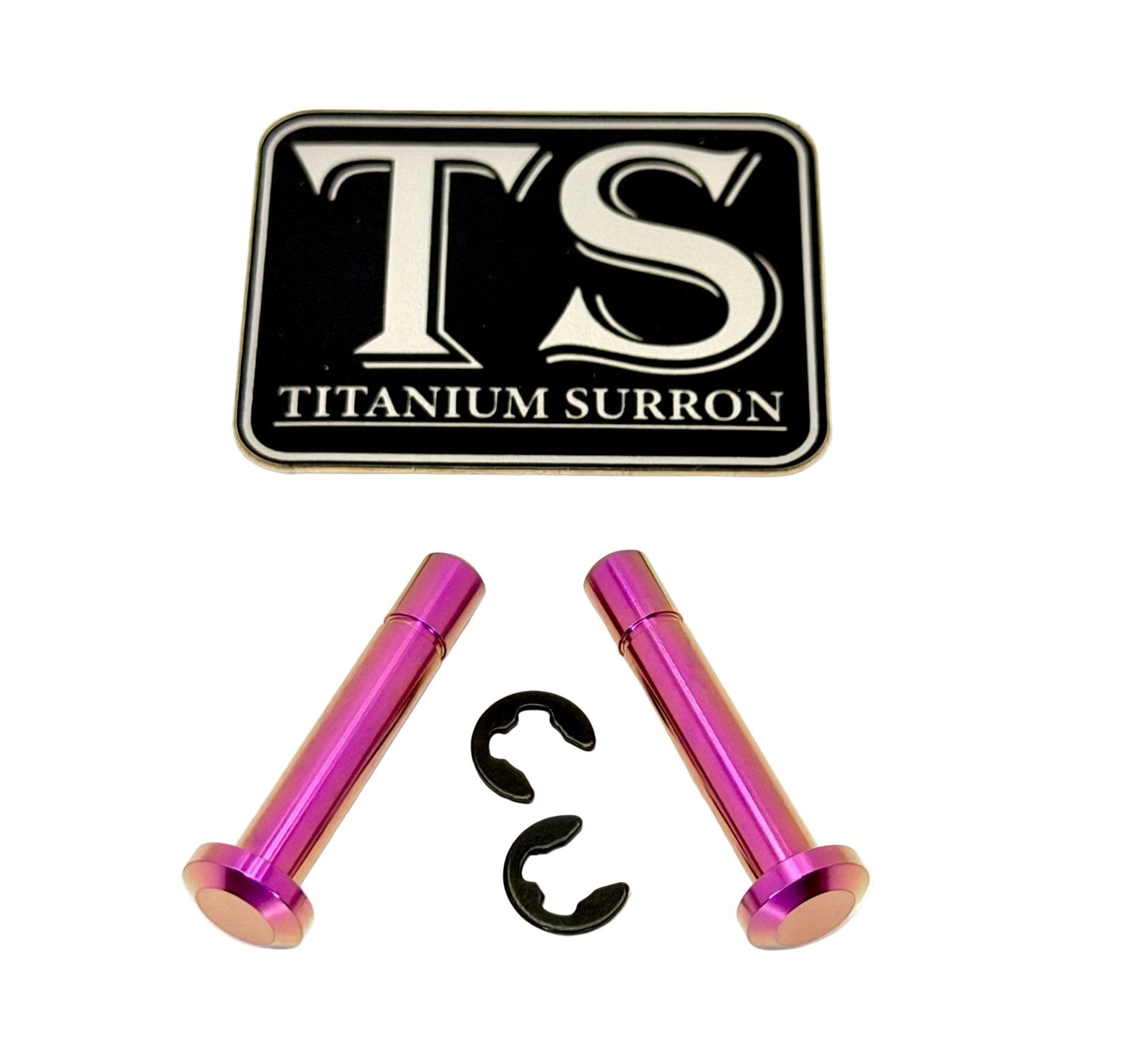 Titanium Battery Lid Pins - Surron LBX, Segway X-260 - MXwraps