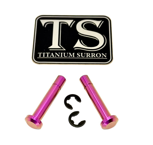 Titanium Battery Lid Pins - Surron LBX, Segway X-260 - MXwraps
