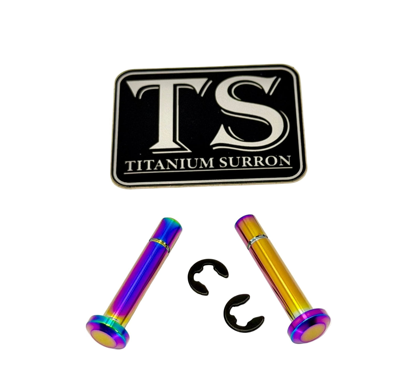 Titanium Battery Lid Pins - Surron LBX, Segway X-260 - MXwraps