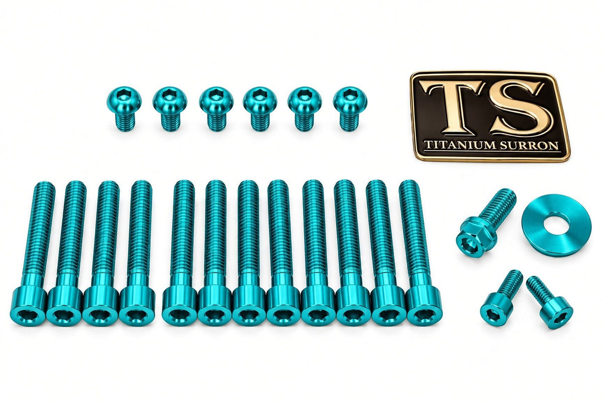 Titanium Bolt Kit for Sirris F43 Fork (22 Pieces) - MXwraps