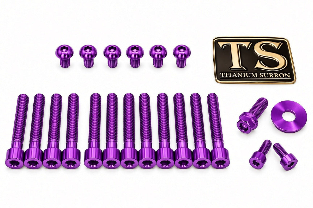Titanium Bolt Kit for Sirris F43 Fork (22 Pieces) - MXwraps