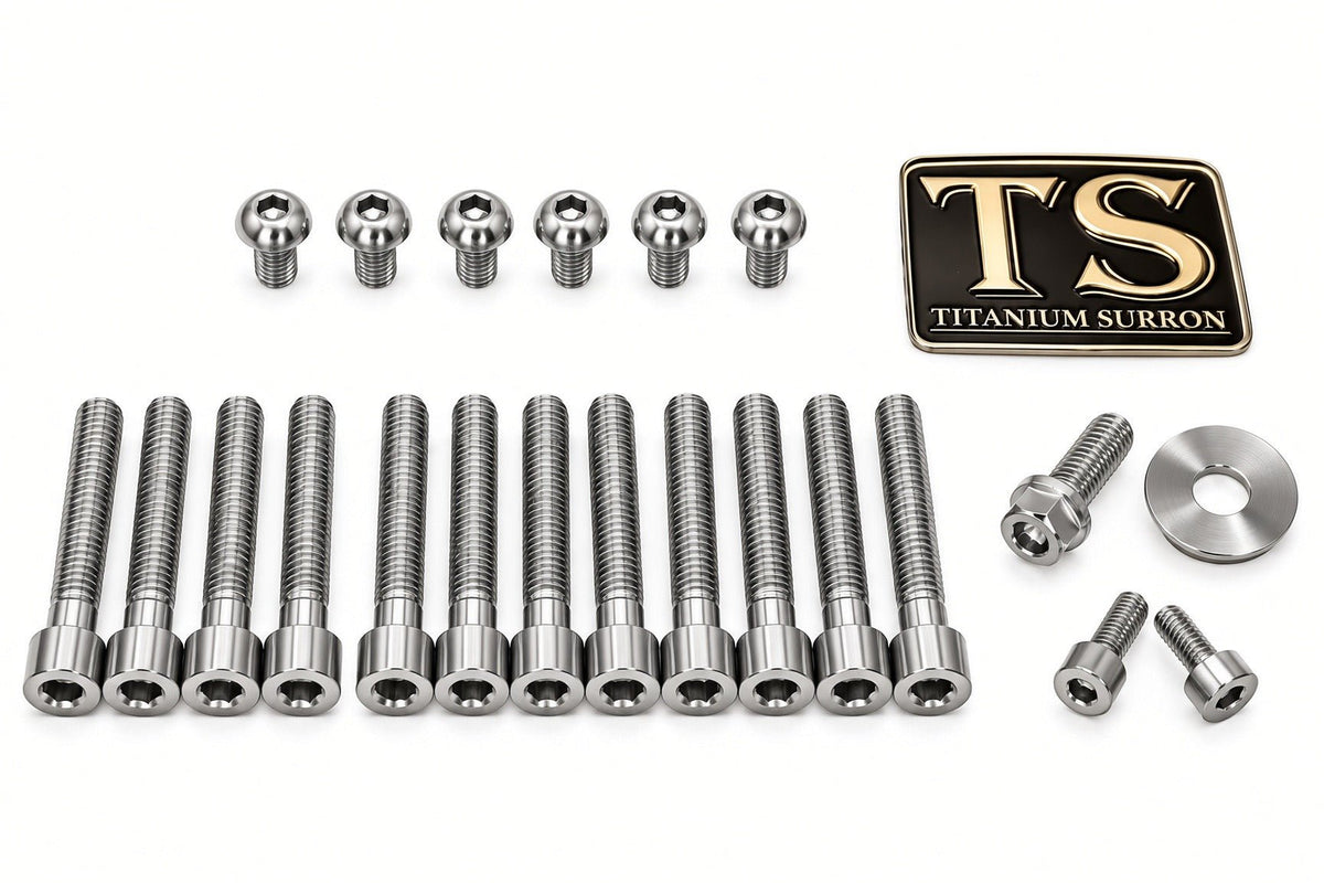 Titanium Bolt Kit for Sirris F43 Fork (22 Pieces) - MXwraps