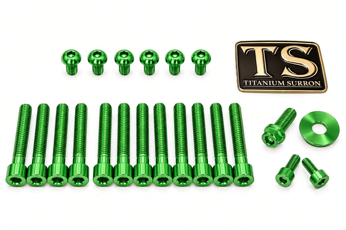 Titanium Bolt Kit for Sirris F43 Fork (22 Pieces) - MXwraps