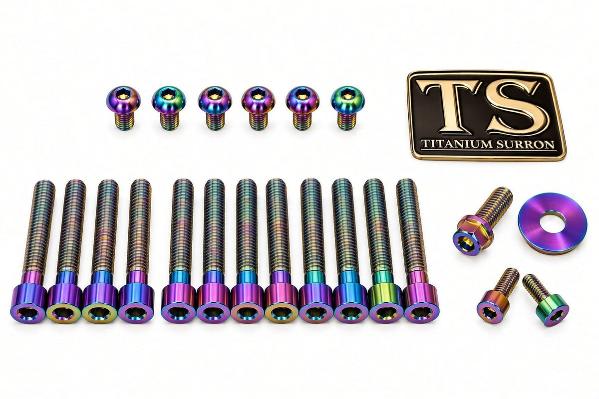 Titanium Bolt Kit for Sirris F43 Fork (22 Pieces) - MXwraps