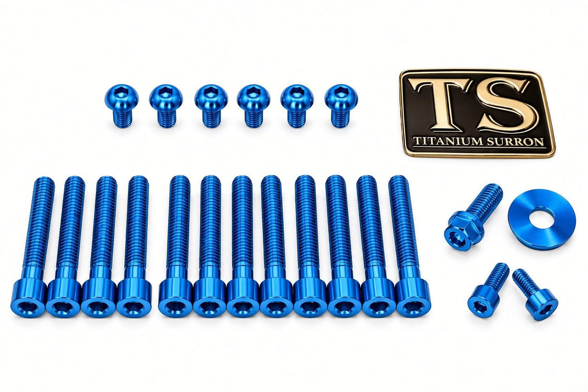 Titanium Bolt Kit for Sirris F43 Fork (22 Pieces) - MXwraps