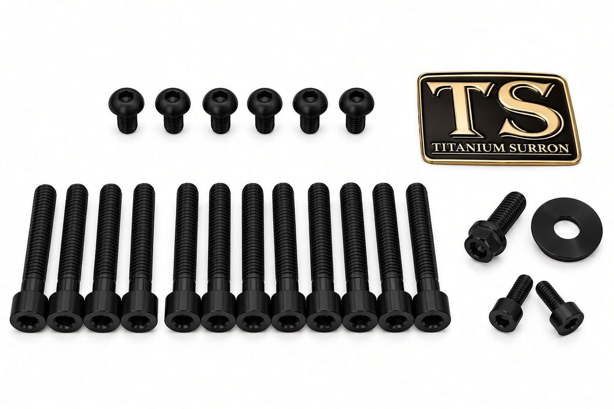Titanium Bolt Kit for Sirris F43 Fork (22 Pieces) - MXwraps