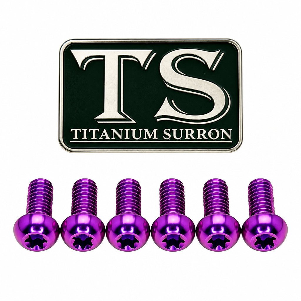 Titanium Bolts for Fork Plastics/ Guards (Most Forks) - MXwraps