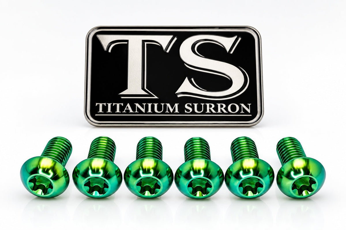 Titanium Bolts for Fork Plastics/ Guards (Most Forks) - MXwraps