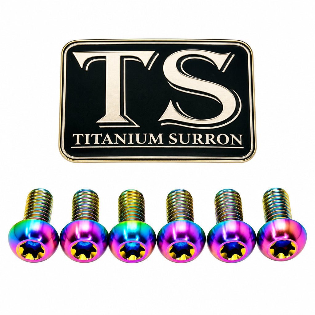 Titanium Bolts for Fork Plastics/ Guards (Most Forks) - MXwraps