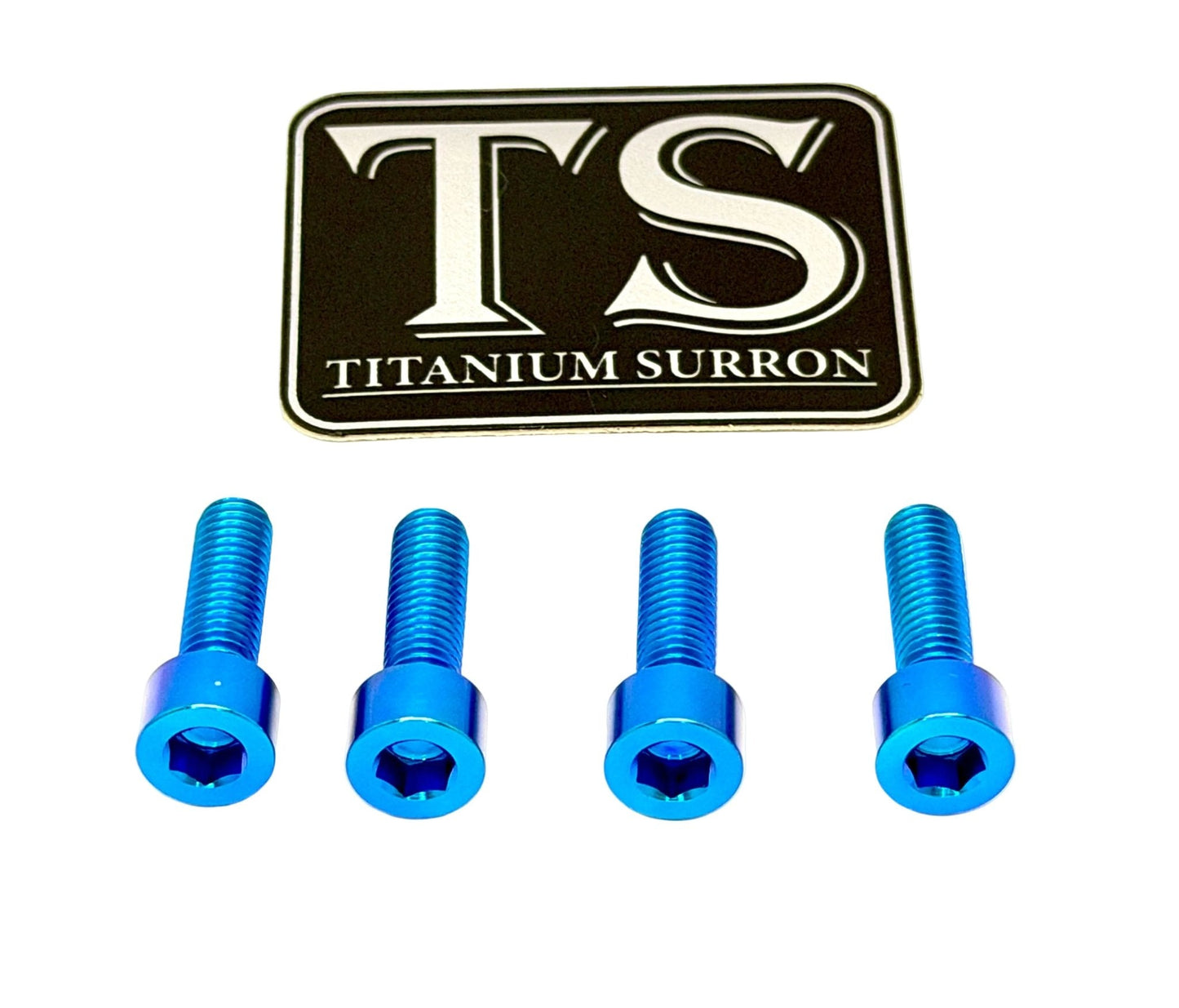 Titanium E-Moto Brake Handle-Mount Bolts - MXwraps