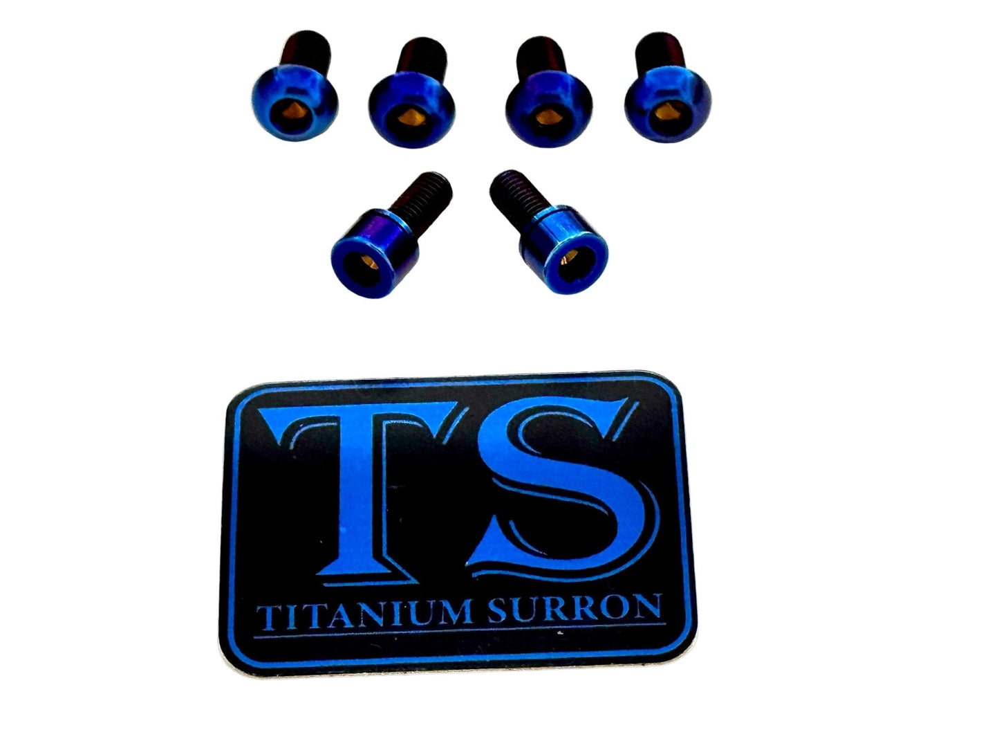 Titanium E - Moto Headlight Mount Bolts - MXwraps