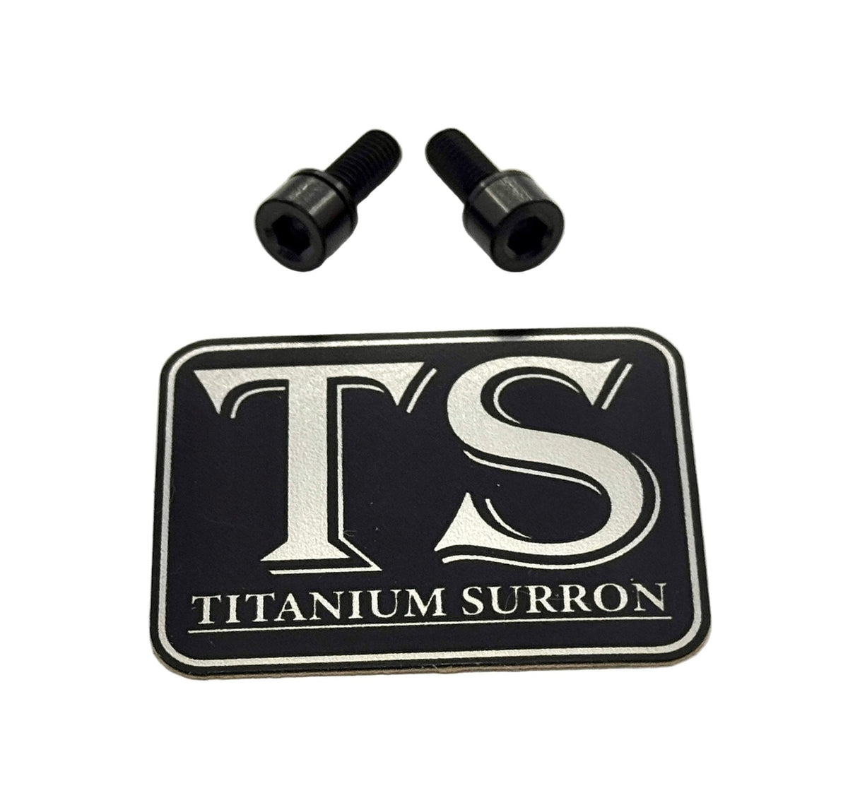 Titanium E-Moto Headlight Mount Bolts - MXwraps