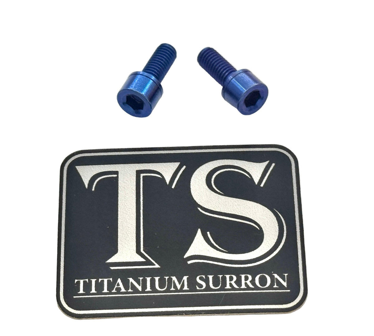 Titanium E-Moto Headlight Mount Bolts - MXwraps
