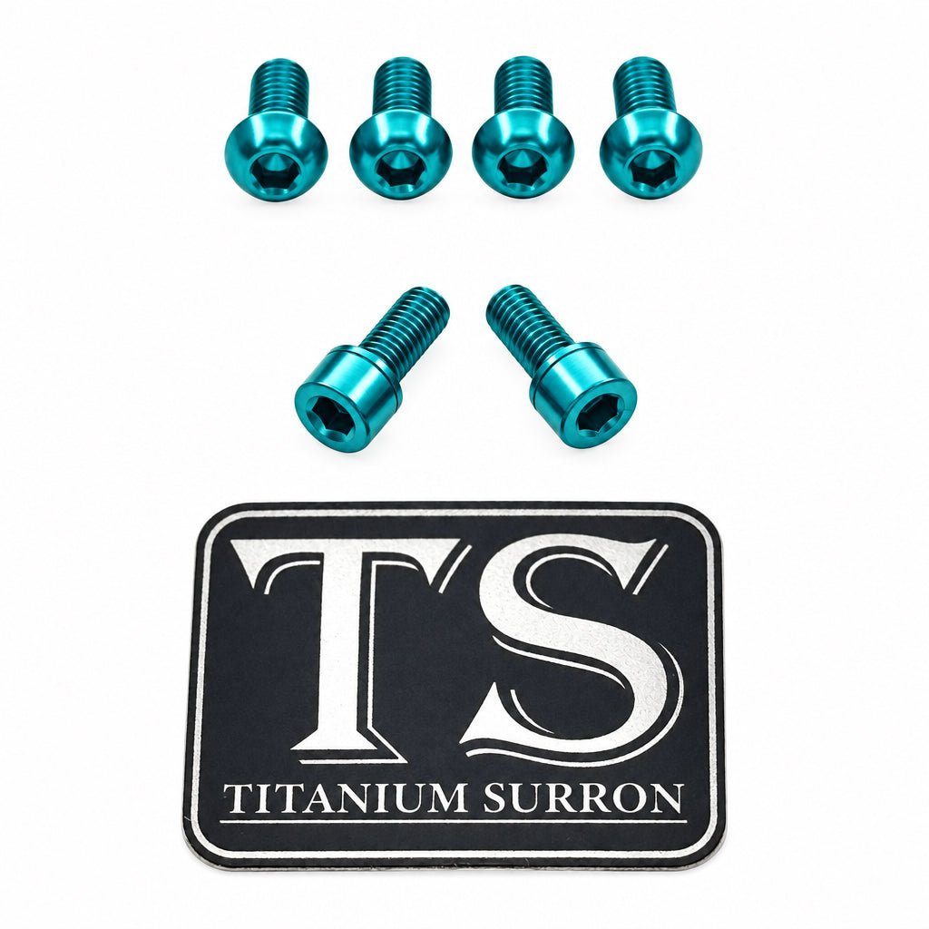 Titanium E-Moto Headlight Mount Bolts - MXwraps