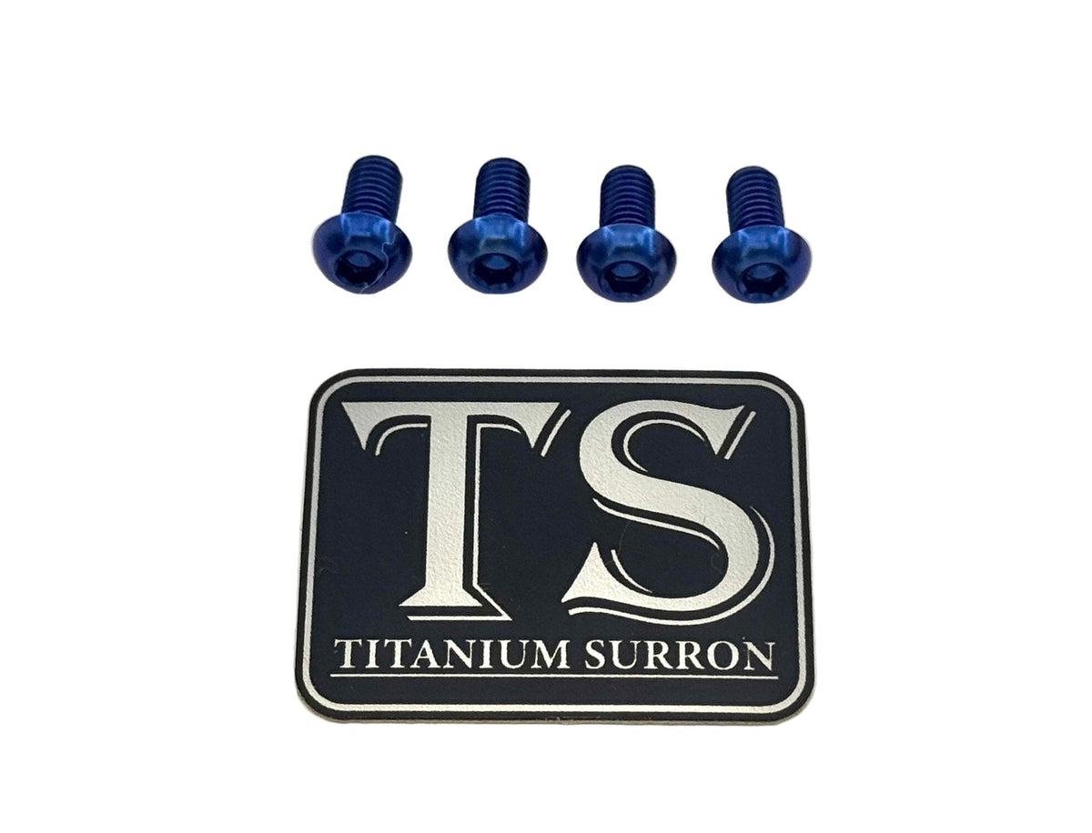 Titanium E-Moto Headlight Mount Bolts - MXwraps