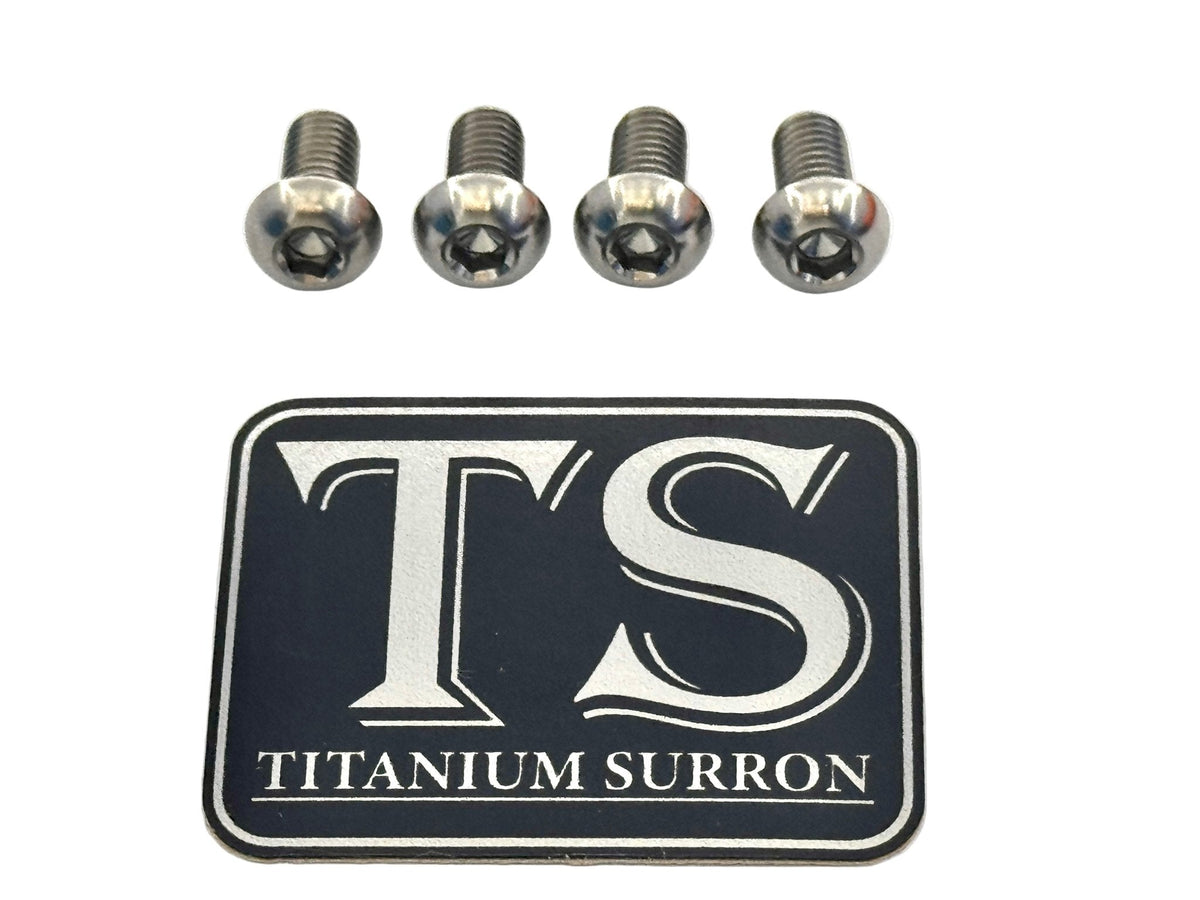 Titanium E-Moto Headlight Mount Bolts - MXwraps