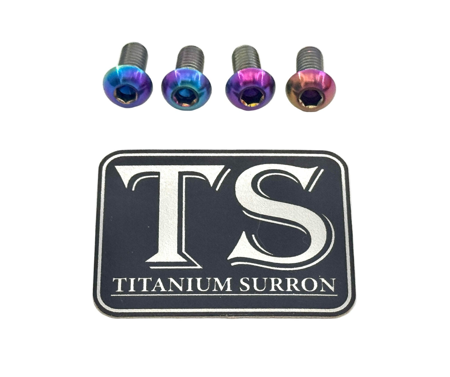 Titanium E - Moto Headlight Mount Bolts - MXwraps