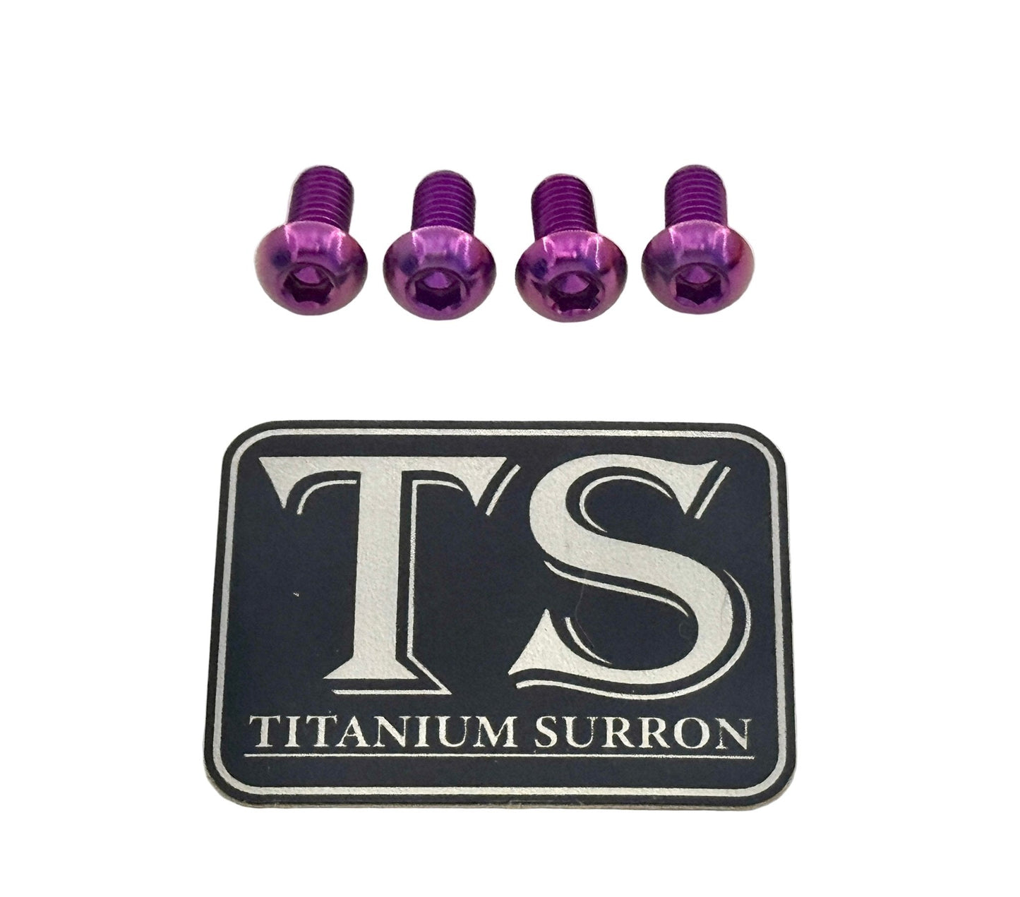 Titanium E - Moto Headlight Mount Bolts - MXwraps