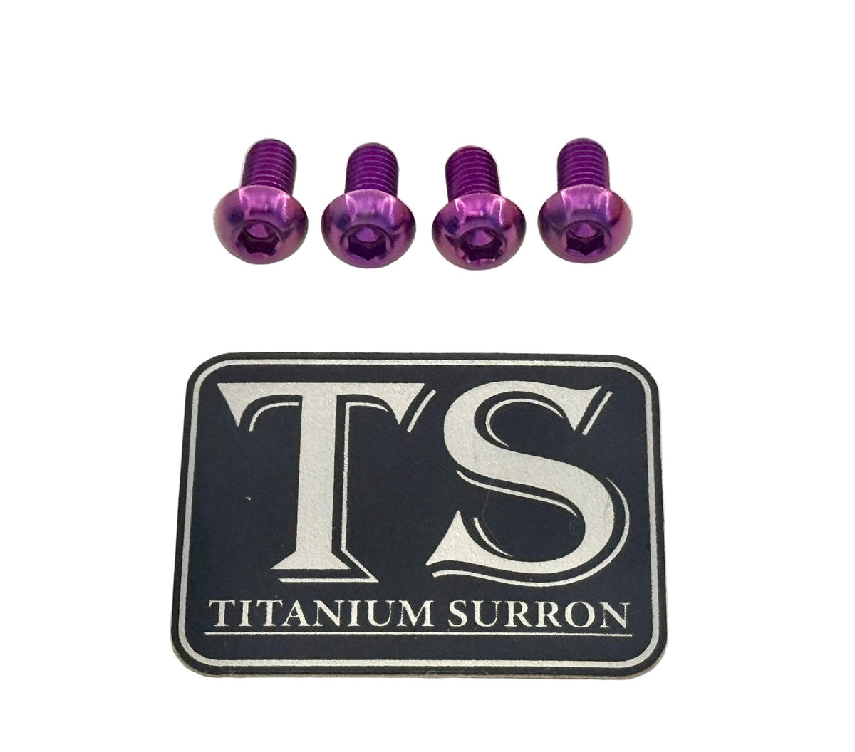 Titanium E-Moto Headlight Mount Bolts - MXwraps