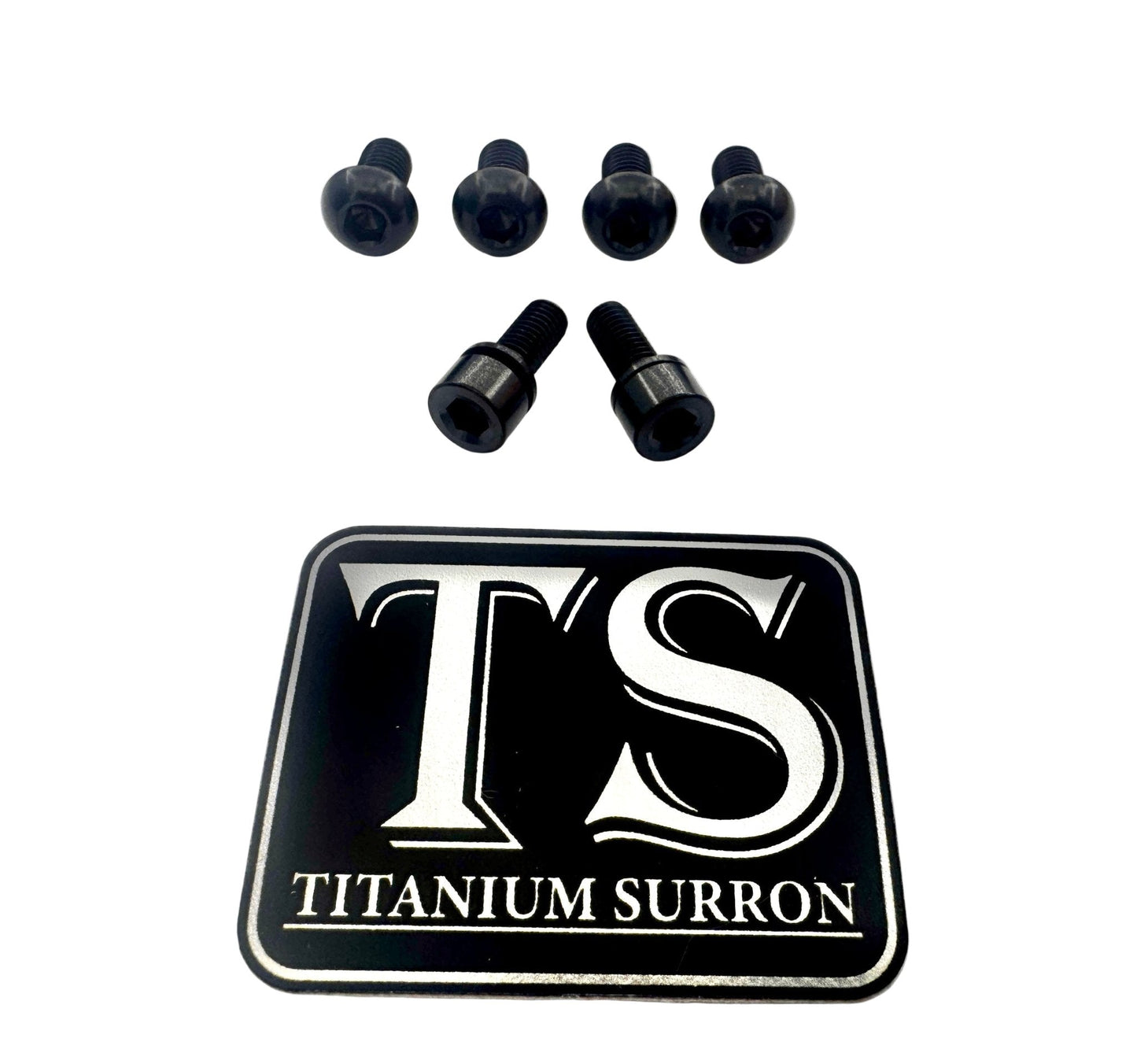 Titanium E - Moto Headlight Mount Bolts - MXwraps