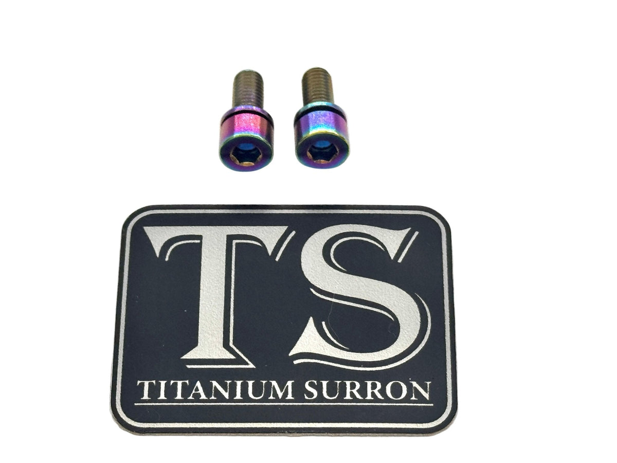 Titanium E-Moto Headlight Mount Bolts - MXwraps