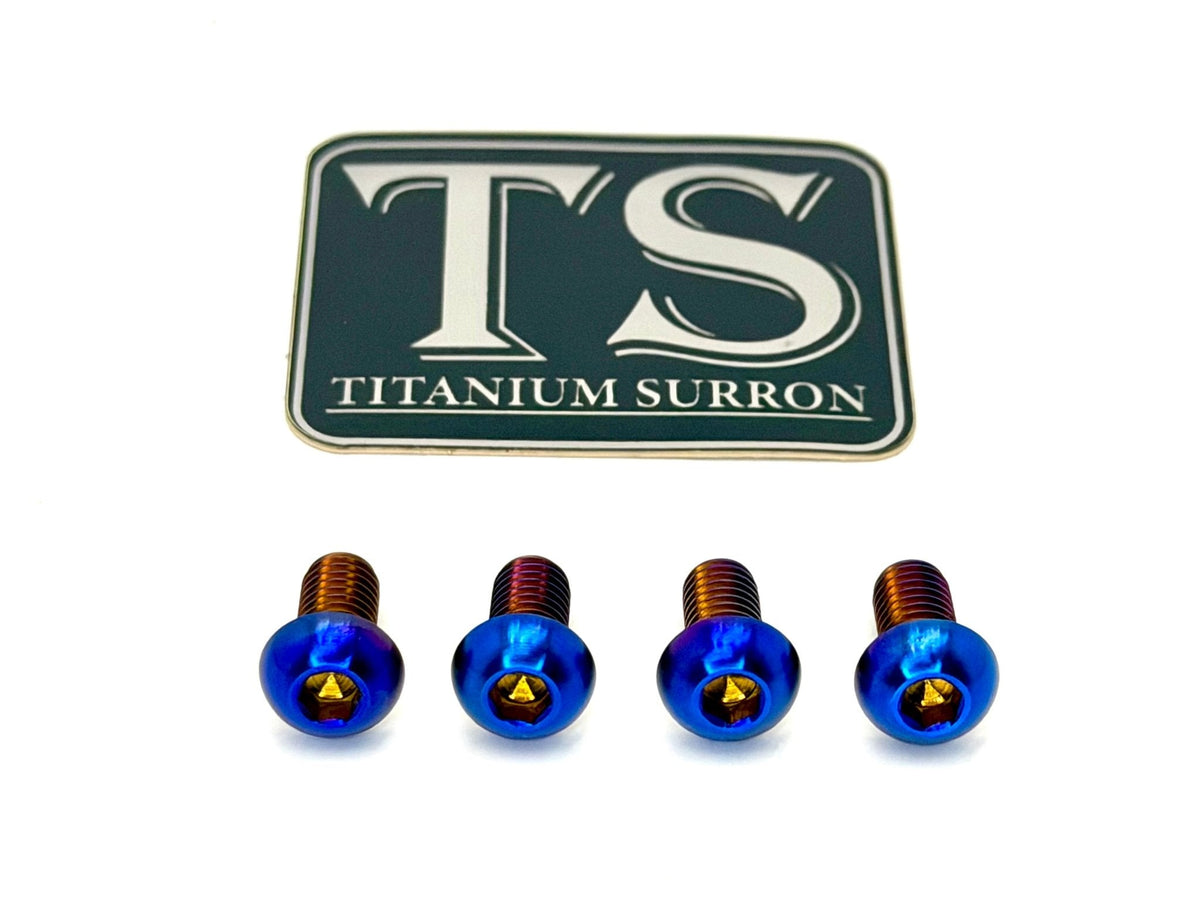 Titanium E-Moto Headlight Mount Bolts - MXwraps
