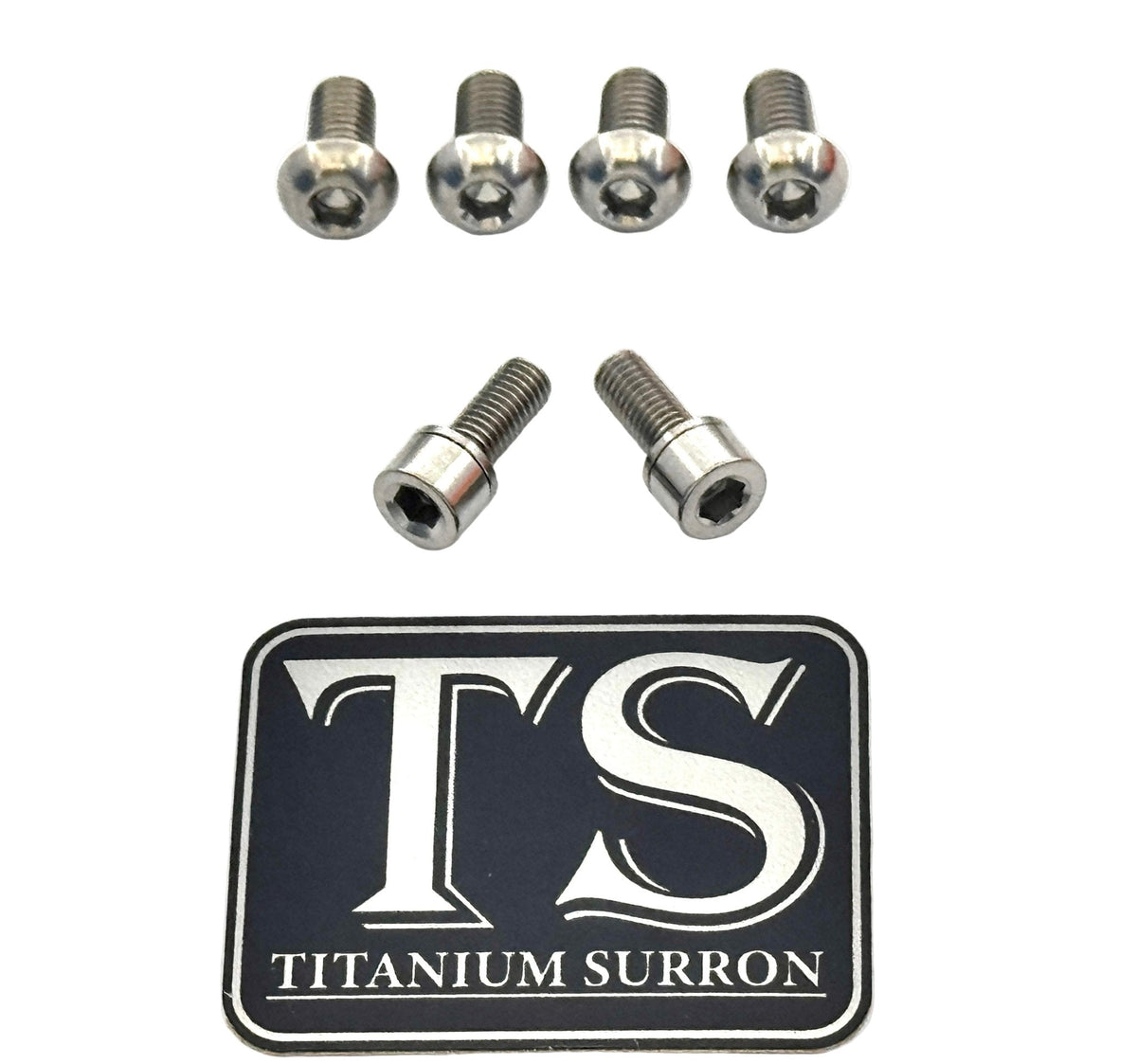 Titanium E-Moto Headlight Mount Bolts - MXwraps
