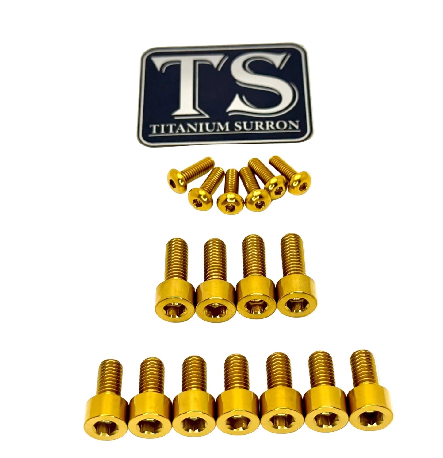 Titanium EXT Ferro Fork Bolt Kits - MXwraps